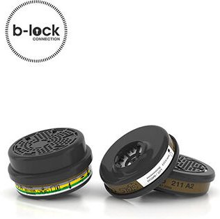 BLS 8011109 A2 FILTER 211 für Halbmaske MASKEN UND GANZ PIECES 2