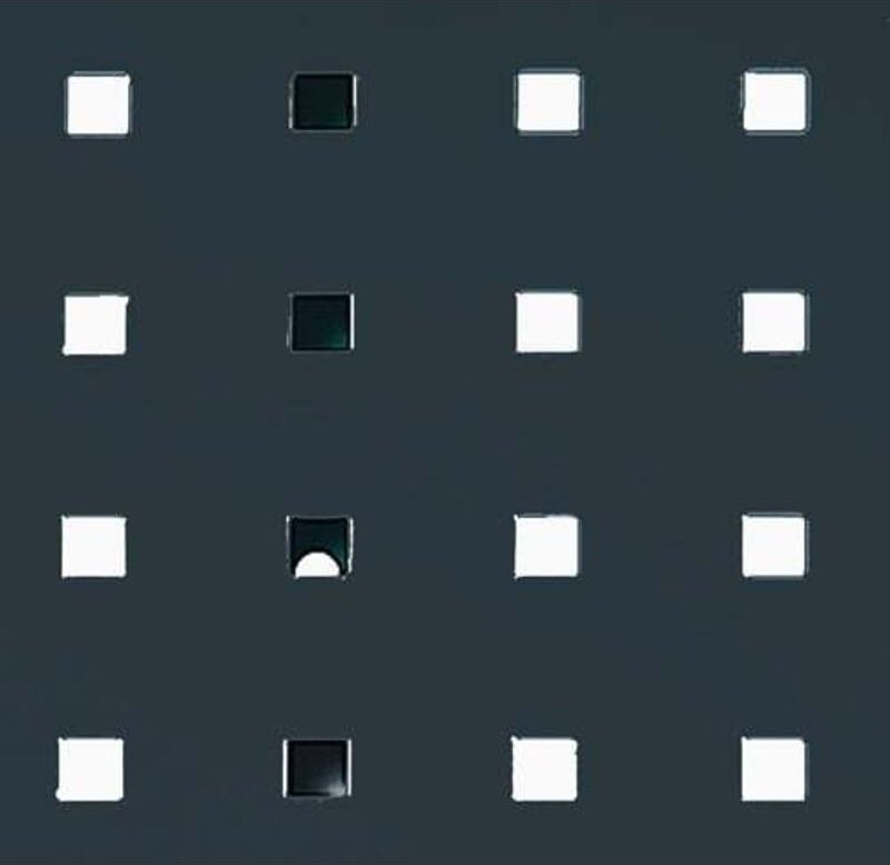 Lochplatte B457xL1485mm anthrazitgrau, ral 7016