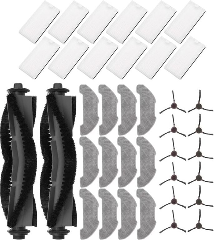Für P30 / P20 Roboter Vakuum Ersatzteile Wichtigsten Roller Seite Pinsel Hepa-Filter Mopp Tuch Zubehör