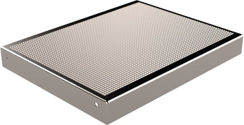 Eichenwald Plattform für Pooltreppe Modell 08 Miami Material Waffelblech