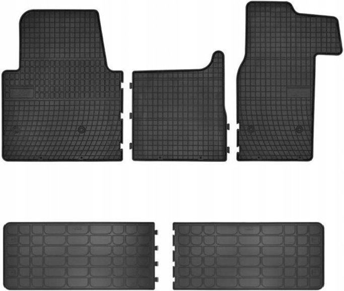 Gummimatten Renault Master 3 2010-2024 7 Personen Doka Brigade