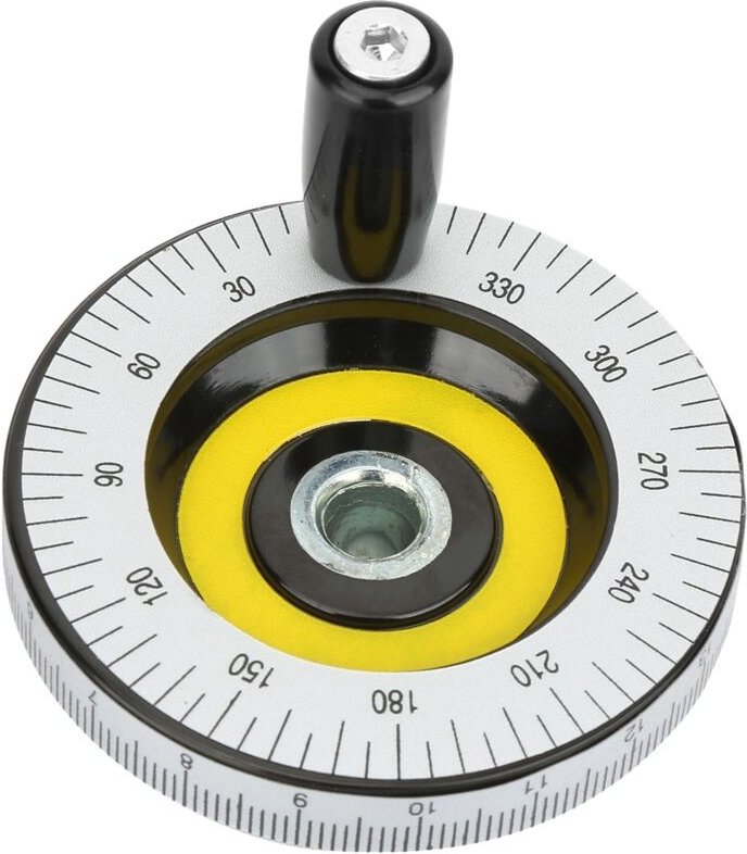 80-mm-Handrad aus massivem Bakelit, hochwertiges Maschinenzubehör für Fräsmaschinen, Drehmaschinen und andere Industriew...