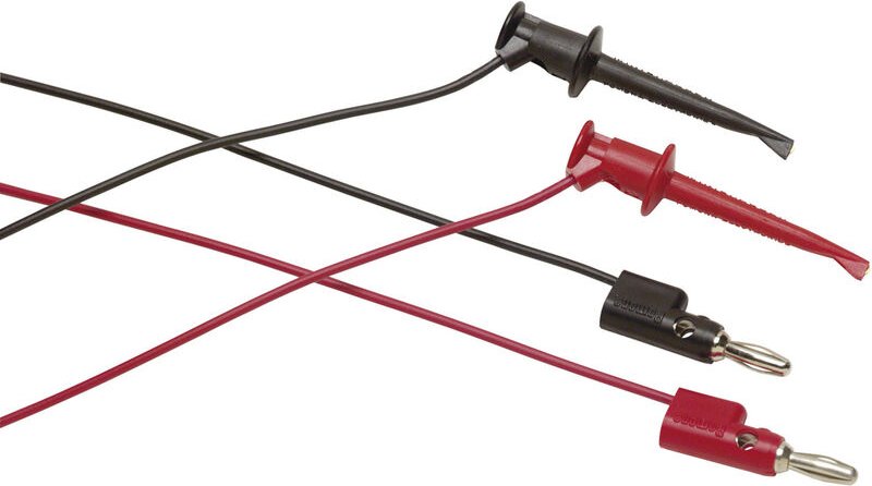 Fluke - TL940 Messleitungs-Set Abgreifklemmen Bananenstecker 4 mm 0.90 m Rot, Schwarz 1 St.