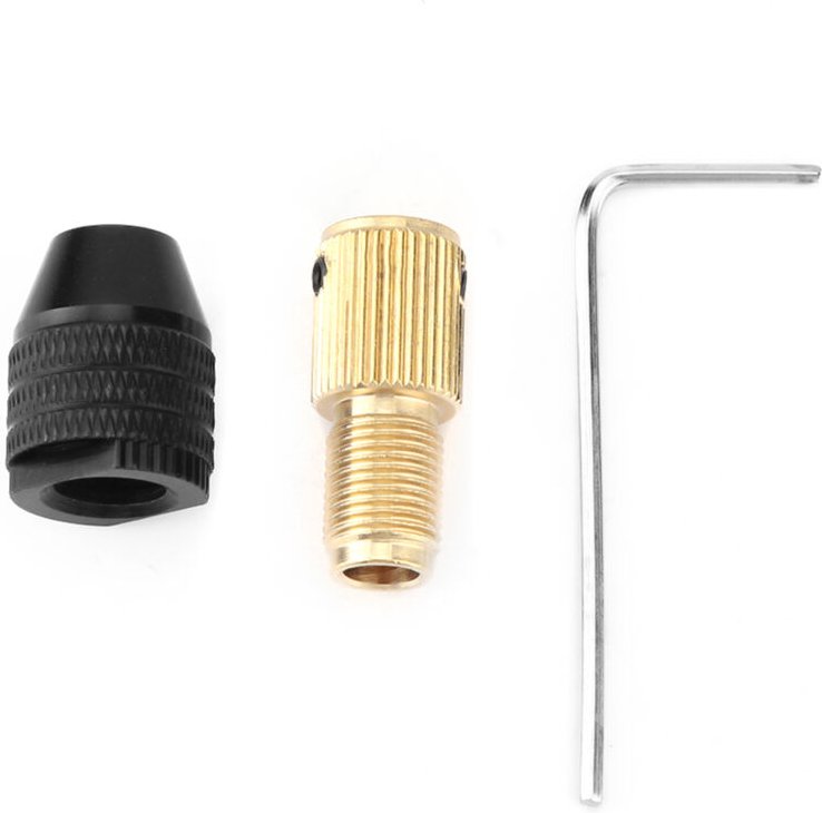 Miniatur selbst straffende Chuck Mini Electric Drill-Zubehör 0,3-3,4 mm (2,35 mm) - Eosnow