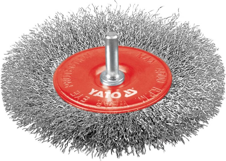 Drahtbürste Edelstahl Schleif Scheibenbürste 100 mm