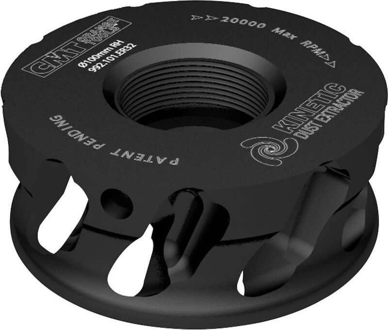 992.081.ER25 Saugturbine D=80 RH für Spannfutter mit ER25 Spannzangen