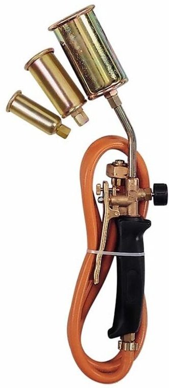 Butsir 108 Brenner-Set mit Abzugsgriff und 3 austauschbaren Düsen