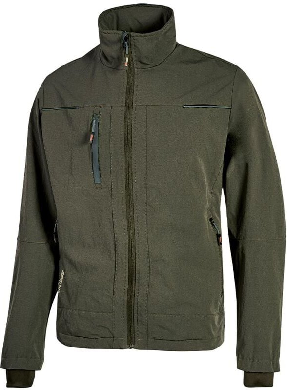 U-POWER Softshelljacke Pluton dunkelgrün 3XL