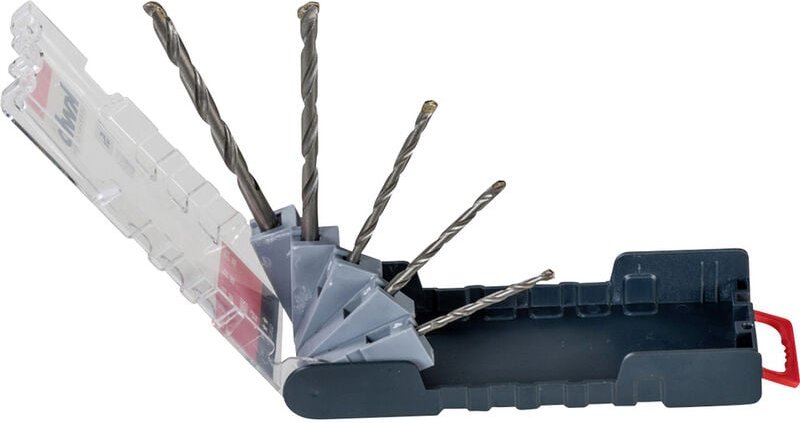 kwb 109145 Werkzeugstahl Stein-Spiralbohrer-Set 8teilig 3 mm, 10 mm, 4 mm, 9 mm, 5 mm, 8 mm, 6 mm,