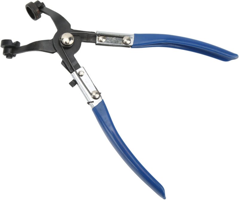 ZJchao Rohrschellenzange, Handwerkzeug, 45-Grad-Federzange, geneigte Anti-Rutsch-Rohrschelle.