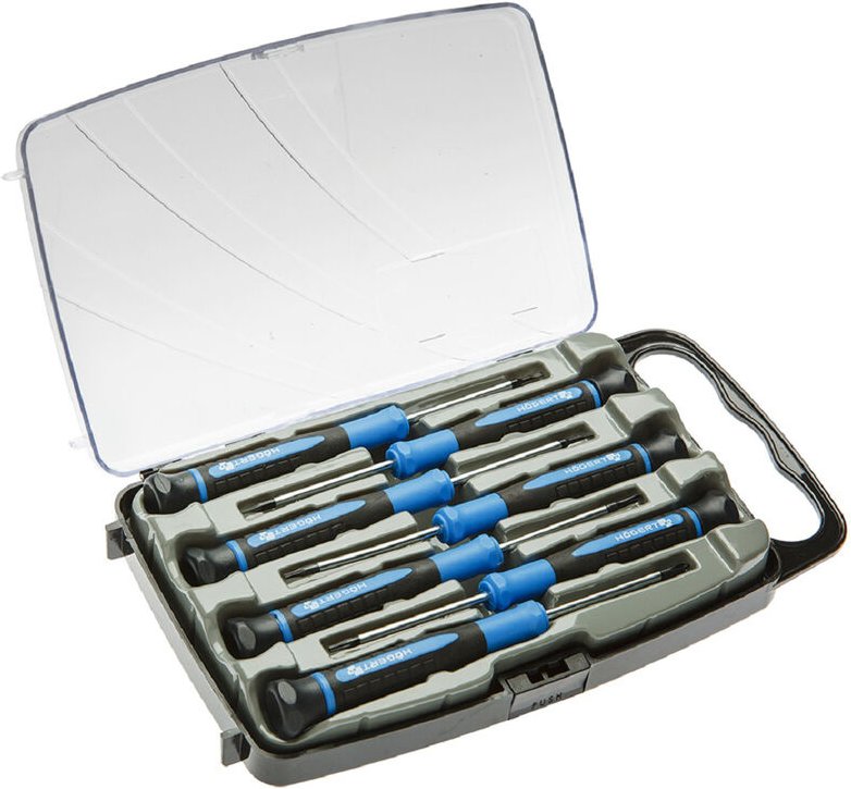 Hogert - Schraubenzieher-Set 7-teilig Högert HT1S270 Präzisionsschraubendreher Magnetspitze