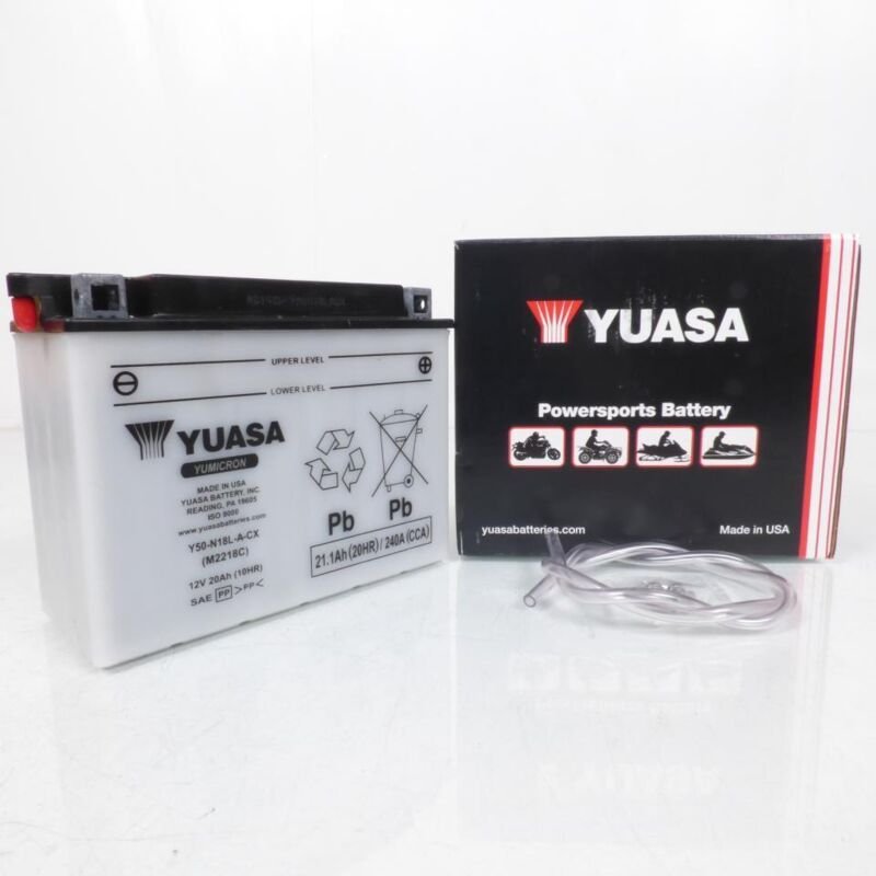 Yuasa-Batterie für Motorrad Honda 1000 GL K Gold Wing 1975 bis