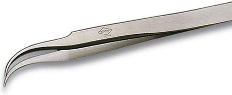 Weller Erem ® - 7SA Präzisionspinzette 1 Stück Spitz, gebogen, fein 120 mm