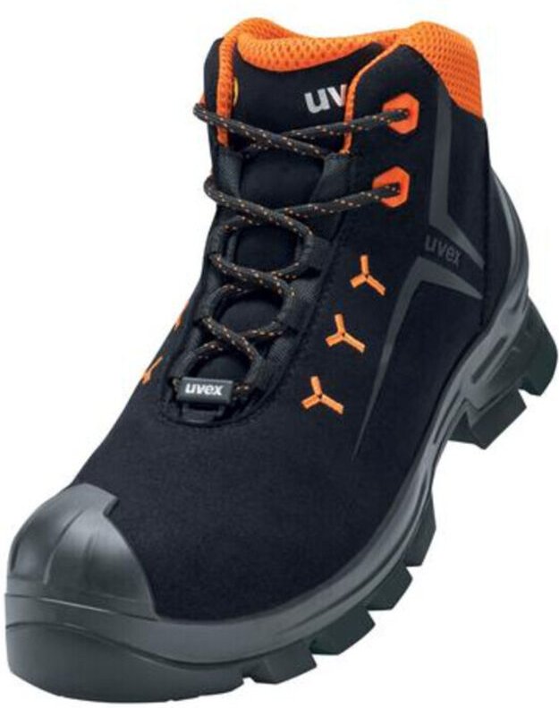 Uvex Sicherheitsstiefel S3 HI, HRO SRC uvex 2 MACSOLE aus Mikrovelours, uvex xenova Kunststoffkappe, Weite 12, Größe 36