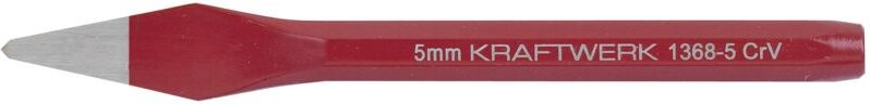 Kreuzmeissel 5 mm x 130 mm lackiert