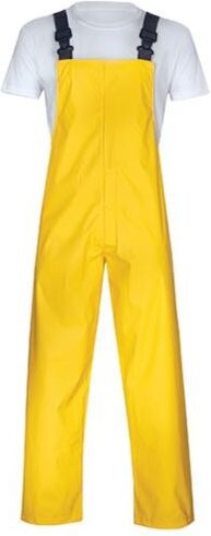 uvex Latzhose Construction gelb Gr. 3XL