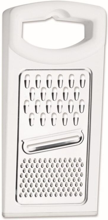 Ghidini Cipriano 8008636095027 Handreibe/-spiralisierer Flache Reibe Edelstahl, Weiß