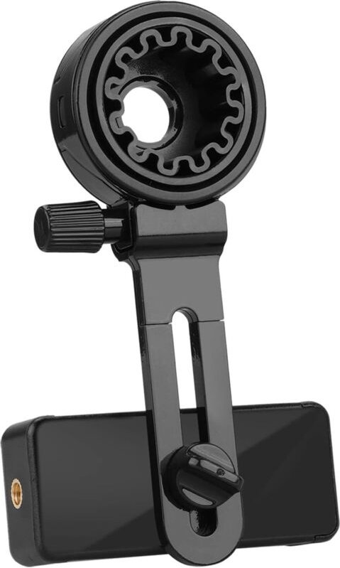 Universal-Smartphone-Adapter, tragbare Adapterhalterung für Teleskope, Spektive, Mikroskope, Motorradferngläser, Okulare...