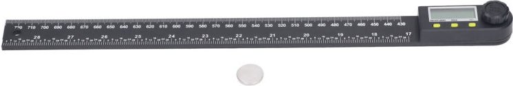 Hyuduo Elektronischer Proter Act - LCD-Winkelmesser für Holzbearbeitung, Möbel, mechanische Bearbeitung, Messbereich 0-3...