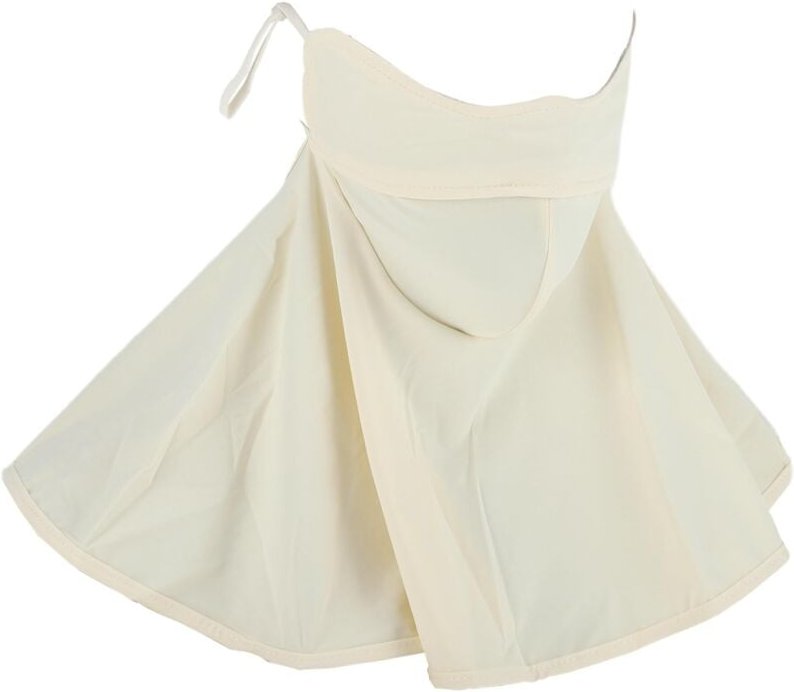 Fahrradmaske mit verstellbaren Riemen, Nackenschutz, winddichtem Visier, effektiver Schutz vor Sonne und Staub