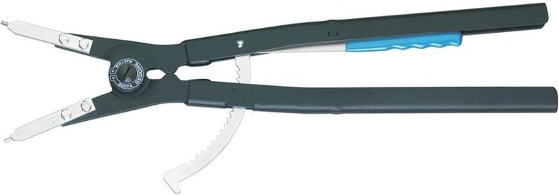 Gedore - 8000 a 6 Montagezange für Außensicherungsringe gerade 252-400mm