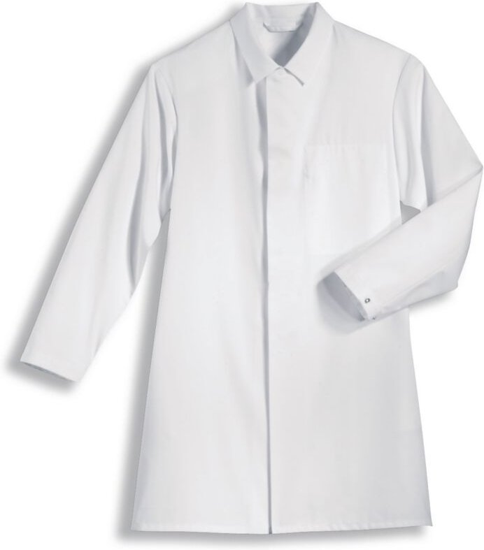 Uvex 473 Herren-Mantel - Weiße Männer-Laborantel - DIN 10524 und mit Vielfältige Taschen: 48/50