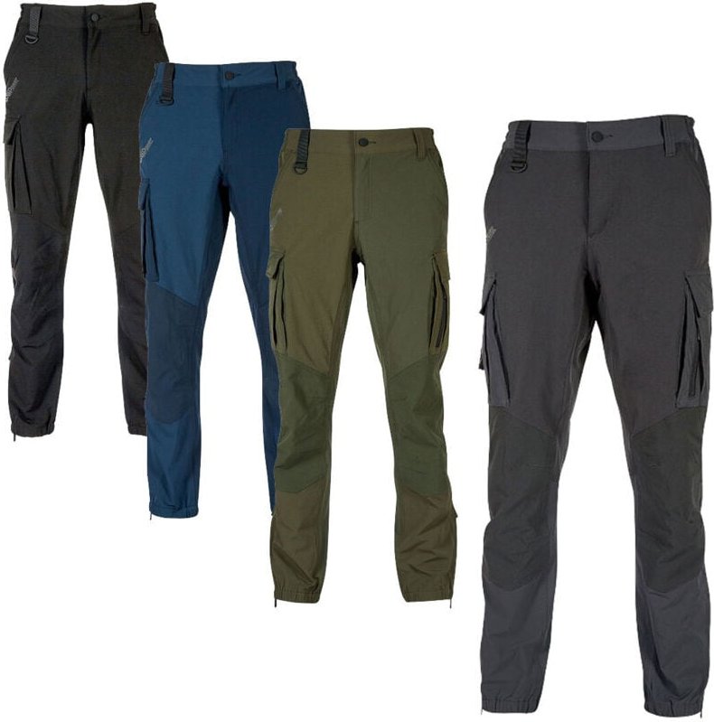 U-Power Trek U-4 Stretch-Arbeitshose - S - Schwarze