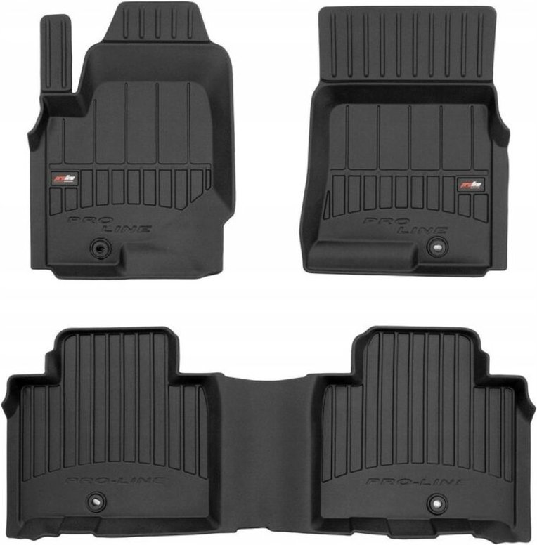 GUMMIMATTEN UND FUSSMATTEN SSANGYONG Rexton 4 ab 2017 3D MULDE