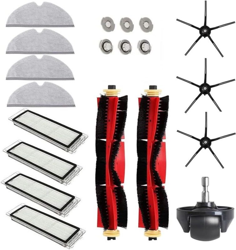 20 Stück Zubehör Ersatzteile für Xiaomi Roborock S5 Max S6 S6 Pure S6 MaxV S50 S51 S55 S5 Staubsauger-Teile Ersatzteile ...