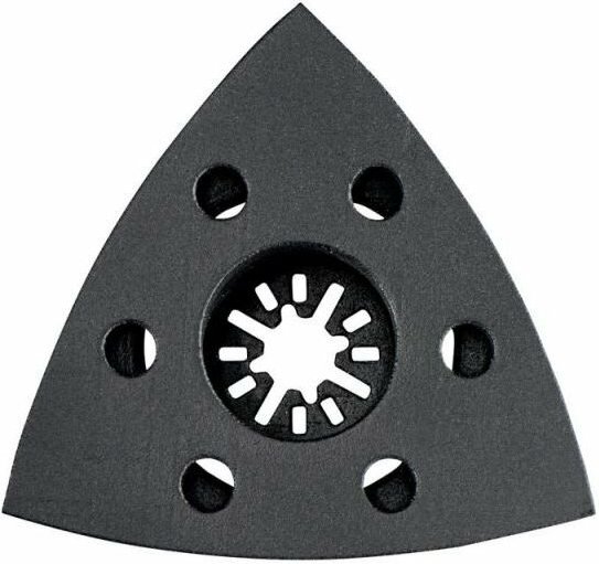 Dreieckschleifplatte 93 mm, mit Kletthaftung, mt (626421000) - Metabo