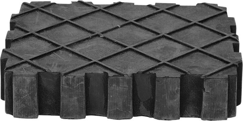 Universal Gummiauflage für Hebebühnen 155x125x35 mm
