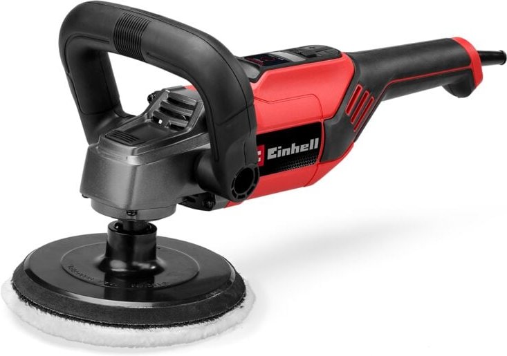 Einhell - Polier- und Schleifmaschine cc-po 1100/150 ce (1100 w, ø 150 mm Polierteller, Drehzahlelektronik 500 - 3.500 m...