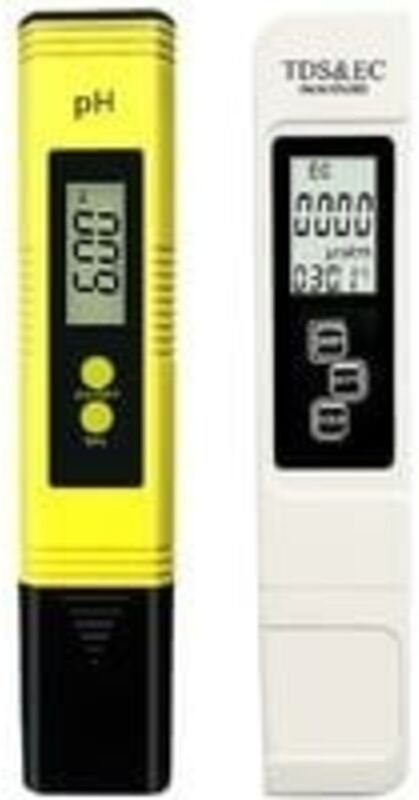 pH-Tester, Pool-pH-Tester, misst TDS, pH-Wert, EC-Wert, Temperatur und Wasserqualität pH-Tester für Trinkwasser, Schwimm...
