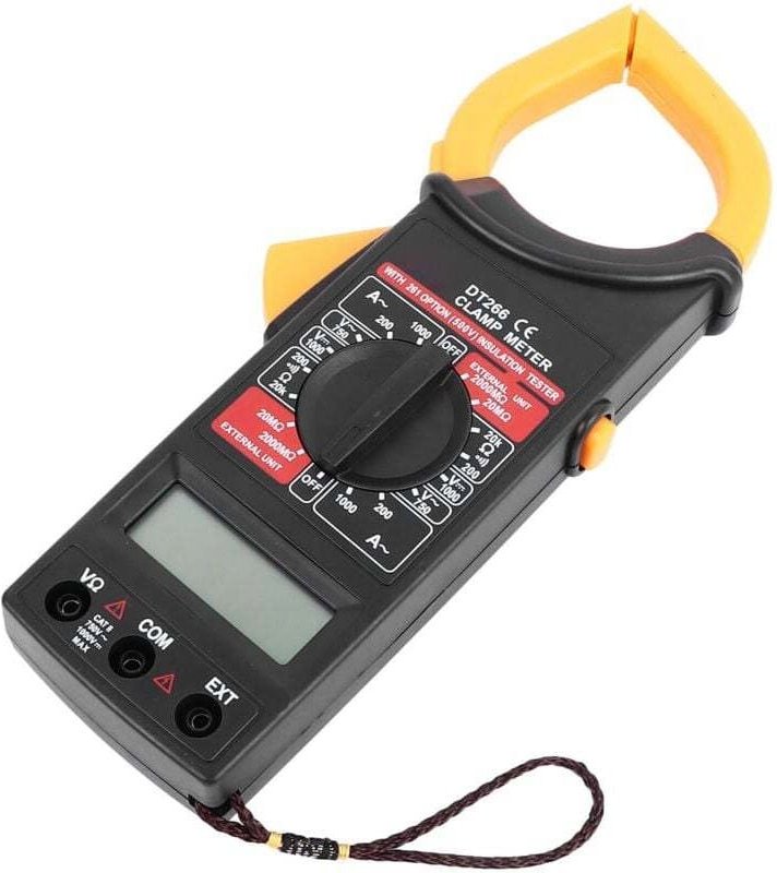 Multimètre Numérique Mesure Tension Courant Résistance Testeur Électronique