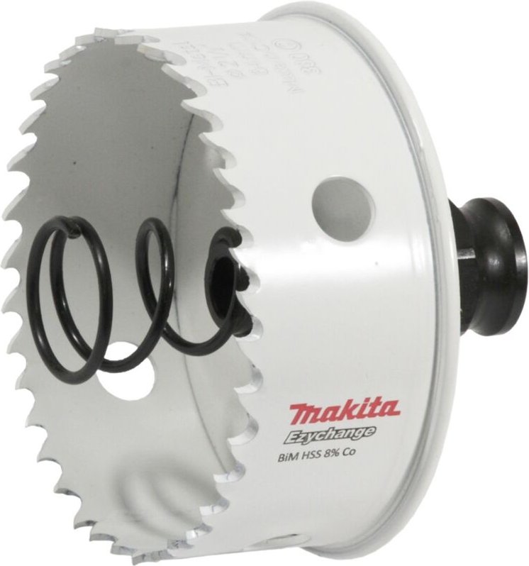 Lochsäge ezychange BiM ø 64 mm, für dünne Bleche, mit Gegendruckfeder - Makita