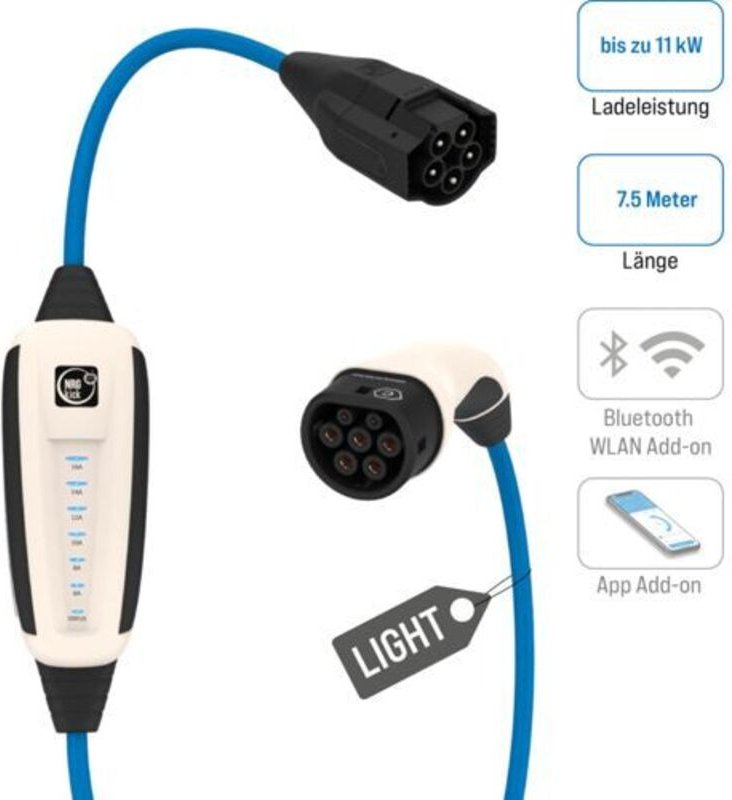 NRGkick 16A light 7.5m Pure