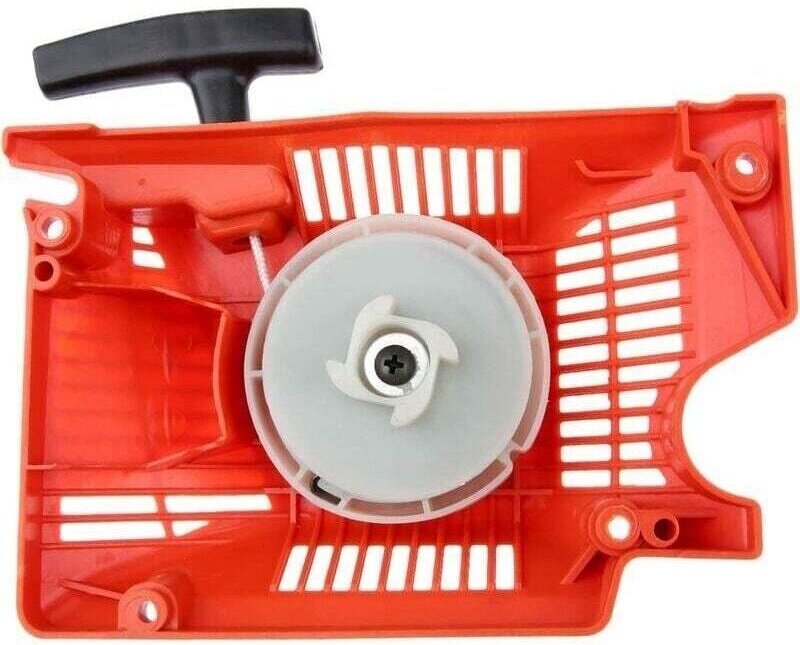Einzel-Rückstoßstarter für chinesische Kettensägen mit 45 cm³, 52 cm³ und 58 cm³ (Modelle 4500, 5200 und 5800) – Rot