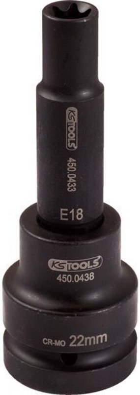 Ks Tools 3/4' Torx-E-Kraft-Stecknuss, lang, E22 - 450.0453
