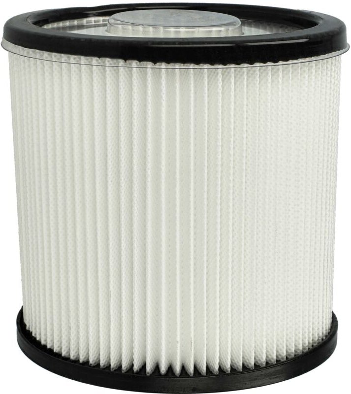 Staubsaugerfilter kompatibel mit Scheppach 20L, NTS20, 16L, NTS16 Staubsauger - HEPA-Filter Schwarz Weiß - Vhbw