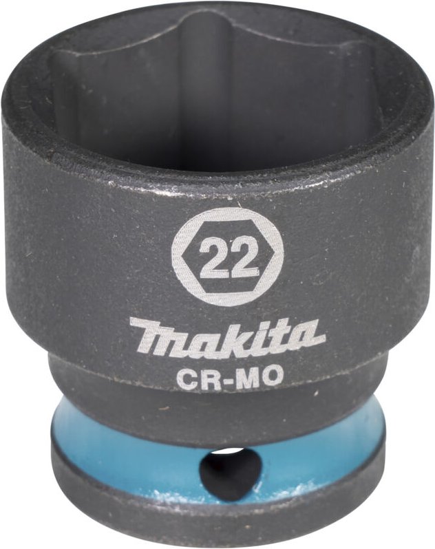 E-16031 Steckschlüssel 3/8" SW22 Impact Black kurz - Makita