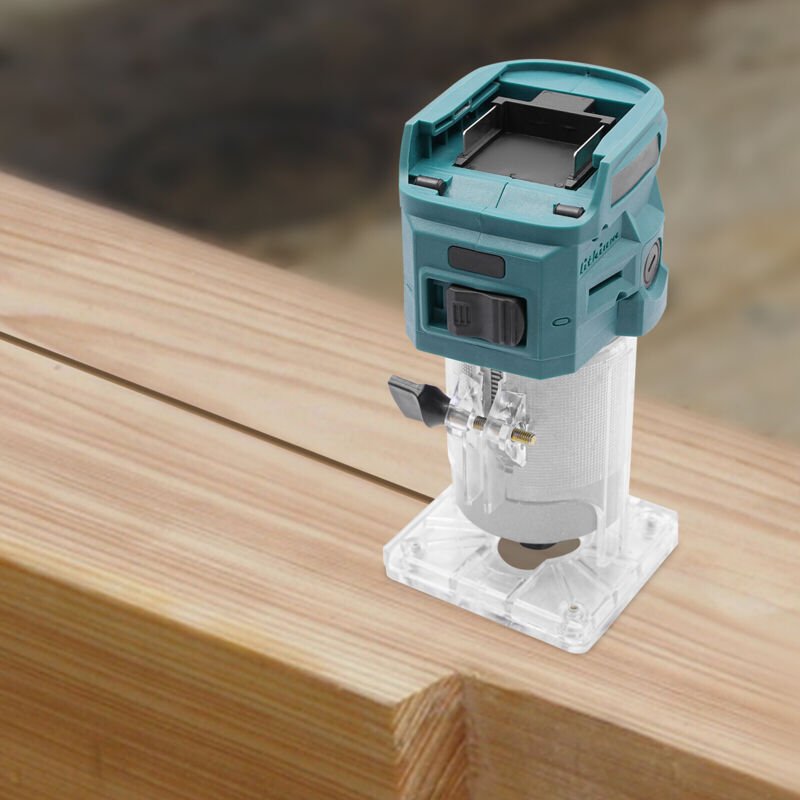 Akku-Freischneider 28.000 U/min, Kompaktfräse, Kantenfräse für die Holzbearbeitung, Einhandfräse, Freischneider, Holzfrä...