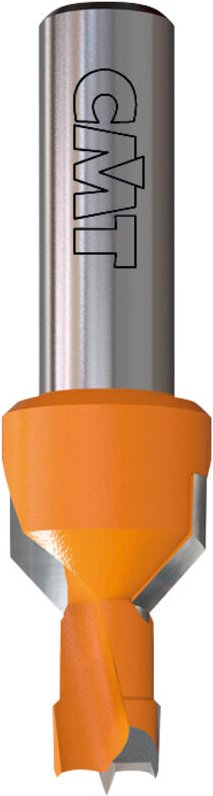 376.083.12 Sacklochbohrer, Durchmesser 16,5 mm, negativ, HW, 10 x 27 mm, Durchmesser 8 x 13 x 57,5 mm, SX