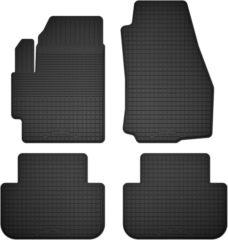 Gummi-Automatten, 4er-Set, Universalmodell: Mazda 5 I 7 Sitze (2005-2010)