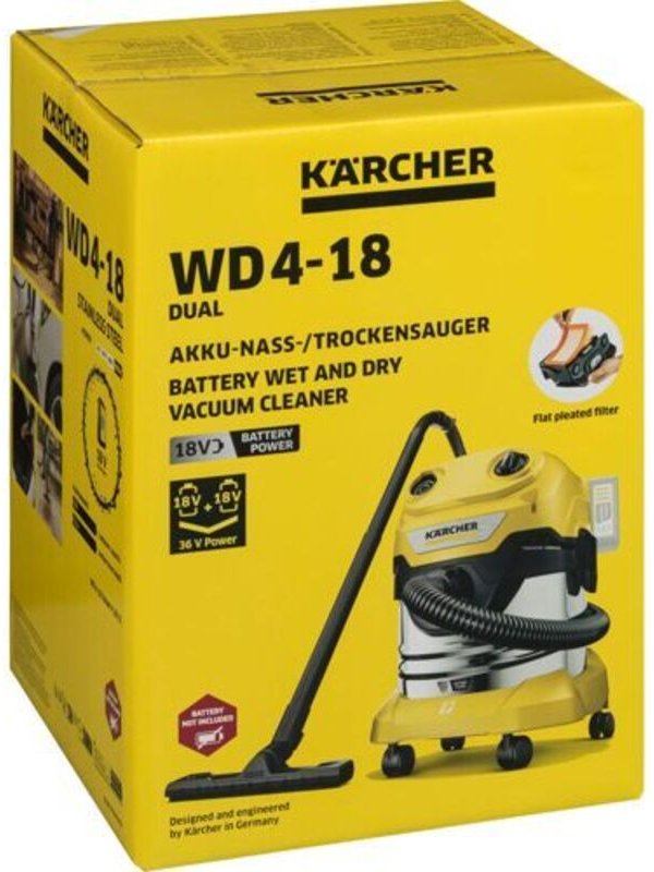 Kärcher WD 4-18 S Dual V-20/22