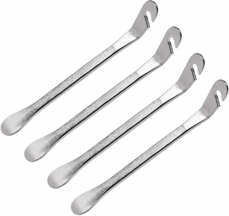 4-teiliges Fahrradreifenheber-Set, manueller Reifenwechsler, Fahrradreifenheber aus Stahl, Fahrradreifenabzieher, Reifen...