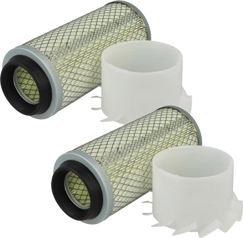 2x Luftfilter Ersatz für komatsu Z7601117130, Z7602AF932 für Bagger - Äußerer Motorfilter - Vhbw