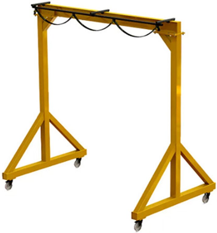 Werkstattportal 3,5 m lang – Höhe unter dem Träger 3 m – max. Tragkraft 500 kg - 52259