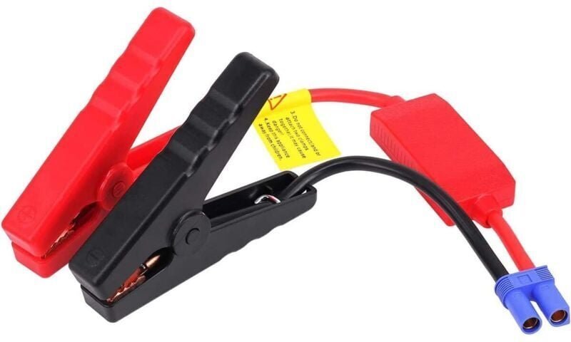 Stück 200A Starthilfekabel, Kfz-Ersatz-Starthilfekabel mit Krokodilklemme auf EC5-Stecker für 12V tragbare Notfall-Start...