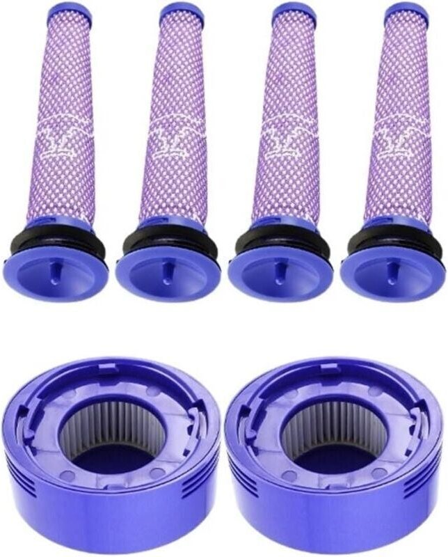 HEPA-Filter kompatibel mit Dyson V8 und V7, waschbare Ersatzteile