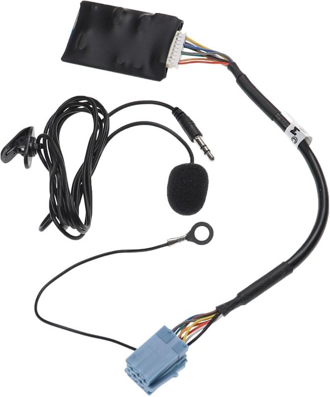 Bluetooth Adapter kompatibel mit vw Sharan 1998-2001 Z9Z7 (New Beetle) Autoradio - Inkl. Mikrofon, Klinkenkabel + Clip -...